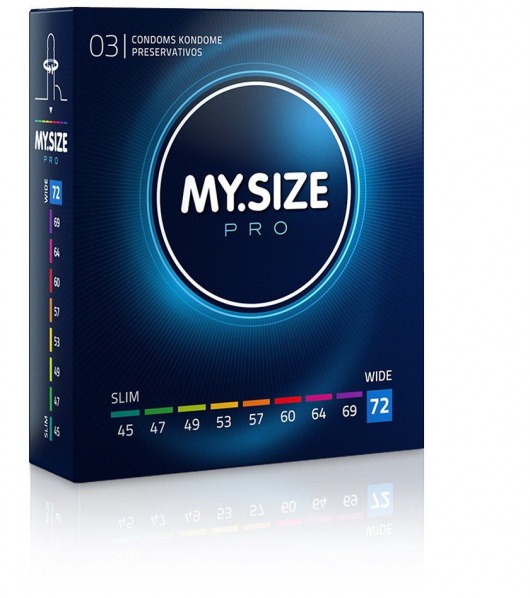 Презервативы MY.SIZE размер 72 - 3 шт. - My.Size - купить с доставкой в Калининграде