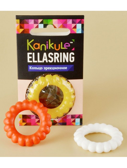 Цветное рельефное эрекционное кольцо Ellasring - Sitabella - в Калининграде купить с доставкой