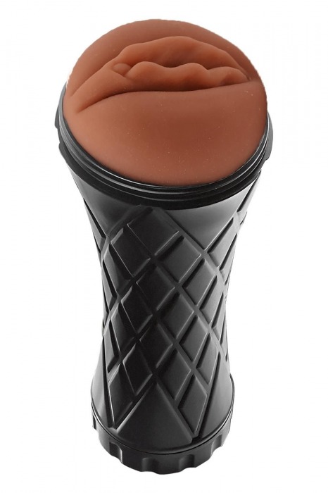 Коричневый мастурбатор-вагина Marly - Dream Toys - в Калининграде купить с доставкой