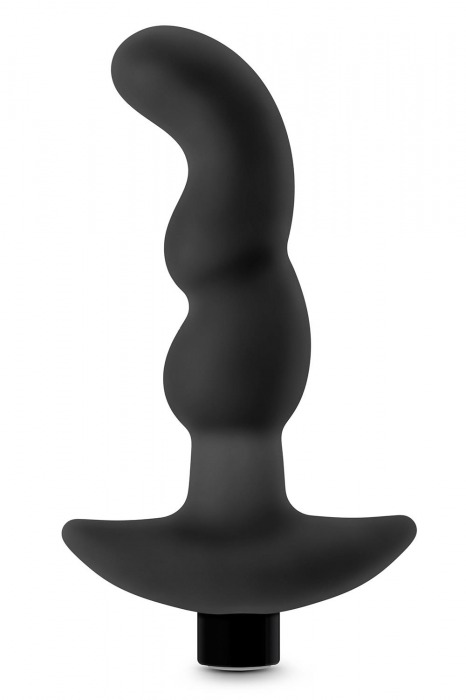Черный вибромассажер простаты Prostate Massager 03 - 15,2 см. - Blush Novelties - в Калининграде купить с доставкой