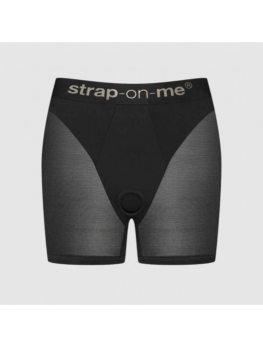 Трусики-шорты для фиксации насадок Strap-on-me Harness Lingerie Halo - size S - Strap-on-me - купить с доставкой в Калининграде