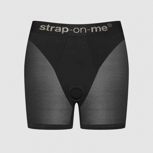 Трусики-шорты для фиксации насадок Strap-on-me Harness Lingerie Halo - size XL - Strap-on-me - купить с доставкой в Калининграде