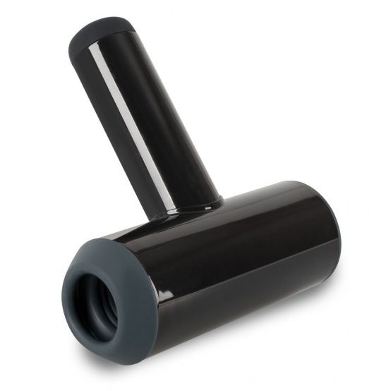 Черный мастурбатор с удобной ручкой Masturbator with 2 Functions - Orion - в Калининграде купить с доставкой