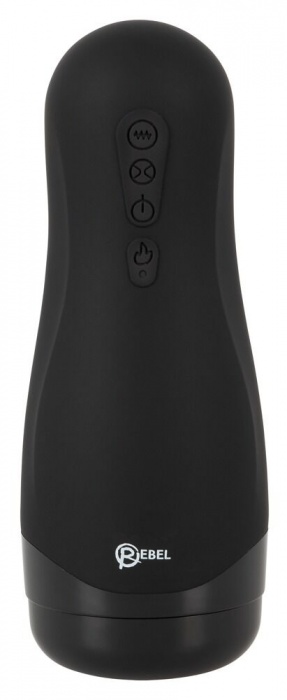 Черный вибромастурбатор с подогревом Masturbator with 3 Functions - Orion - в Калининграде купить с доставкой