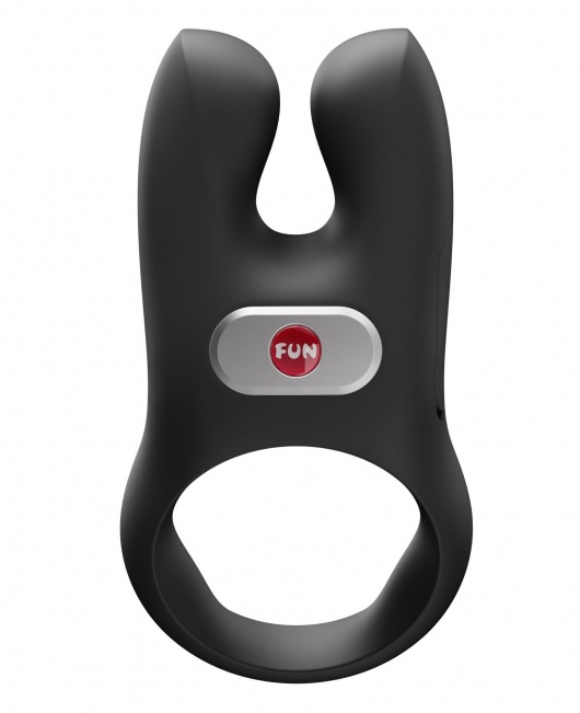 Черное эрекционное виброкольцо Nos - Fun Factory - в Калининграде купить с доставкой