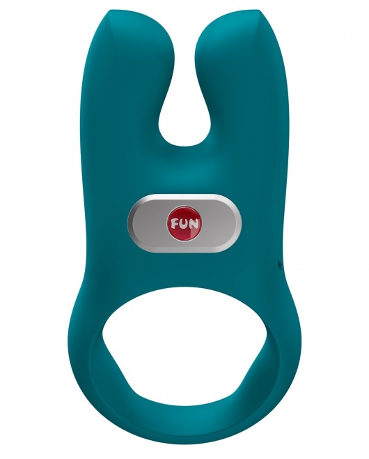 Зеленое эрекционное виброкольцо Nos - Fun Factory - в Калининграде купить с доставкой