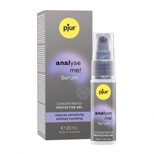 Расслабляющая анальная сыворотка pjur Analyse Me Serum - 20 мл. - Pjur - купить с доставкой в Калининграде