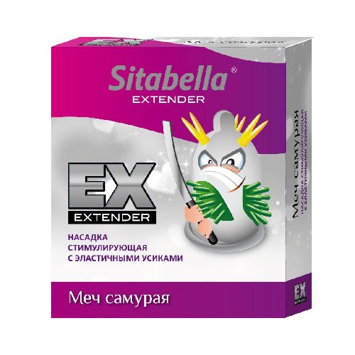 Стимулирующая насадка Sitabella Extender  Меч самурая - Sitabella - купить с доставкой в Калининграде