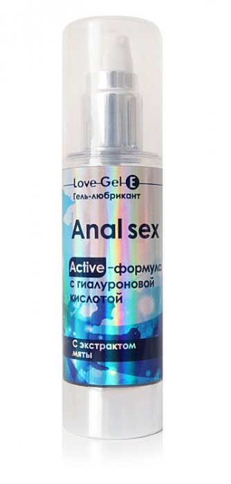 Анальный обезболивающий гель-лубрикант LoveGel E - 55 гр. - Биоритм - купить с доставкой в Калининграде