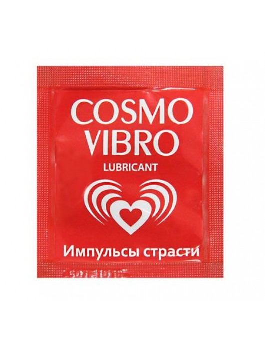Пробник женского стимулирующего лубриканта на силиконовой основе Cosmo Vibro - 3 гр. - Биоритм - купить с доставкой в Калининграде