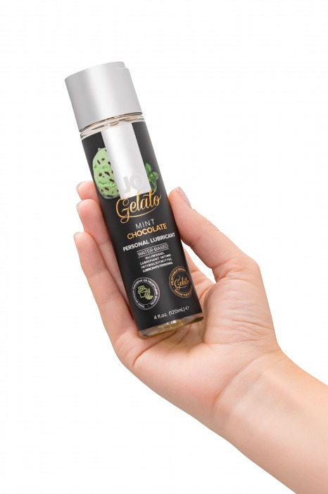 Лубрикант с ароматом мятного шоколада JO GELATO MINT CHOCOLATE - 120 мл. - System JO - купить с доставкой в Калининграде