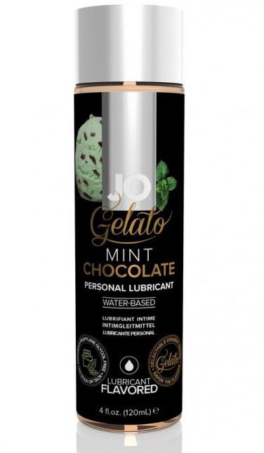 Лубрикант с ароматом мятного шоколада JO GELATO MINT CHOCOLATE - 120 мл. - System JO - купить с доставкой в Калининграде