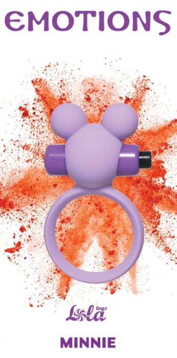 Сиреневое эрекционное виброколечко Emotions Minnie - Lola Games - в Калининграде купить с доставкой