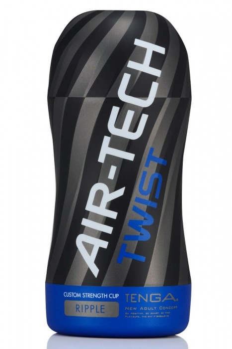 Мастурбатор с регулируемой плотностью обхвата Custom Strength CUP Twist Ripple - Tenga - в Калининграде купить с доставкой