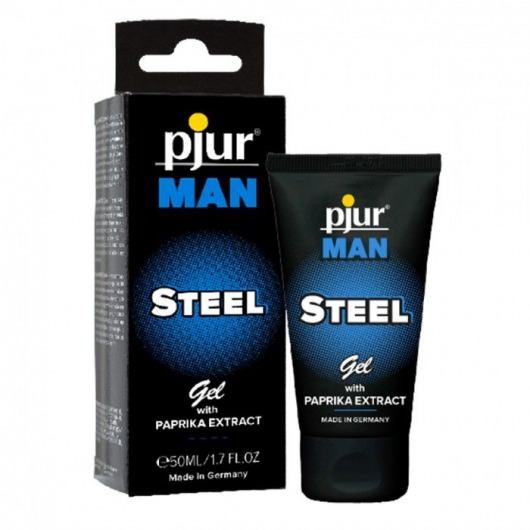 Эрекционный гель для пениса pjur MAN Steel Gel - 50 мл. - Pjur - купить с доставкой в Калининграде