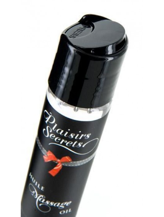 Массажное масло с ароматом кокоса Huile de Massage Gourmande Coco - 59 мл. - Plaisir Secret - купить с доставкой в Калининграде