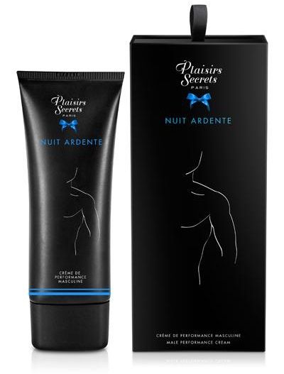Возбуждающий крем для мужчин Nuit Ardente Creme Performante Plaisirs Secrets - 60 мл. - Plaisir Secret - купить с доставкой в Калининграде