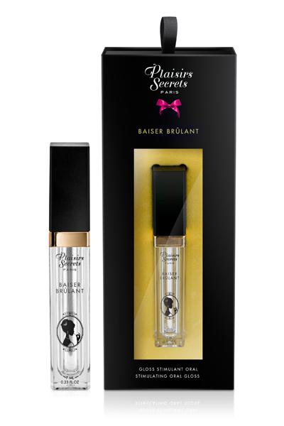 Стимулирующий блеск для губ Baiser Brulant Gloss Plaisirs Secrets - 7 мл. - Plaisir Secret - купить с доставкой в Калининграде