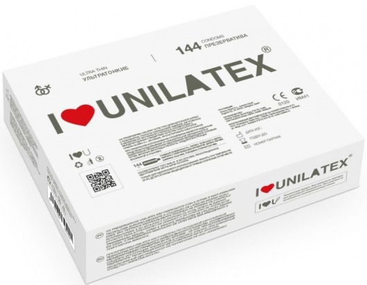 Ультратонкие презервативы Unilatex Ultra Thin - 144 шт. - Unilatex - купить с доставкой в Калининграде