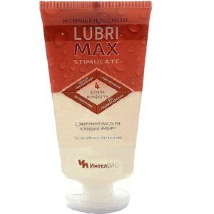 Возбуждающий интимный гель-смазка на водной основе Lubrimax Stimulate - 150 мл. - ИнтелБИО - купить с доставкой в Калининграде