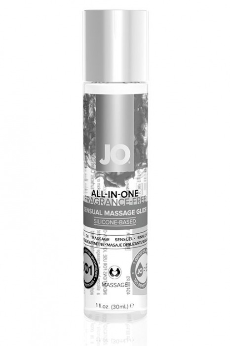 Массажный гель ALL-IN-ONE Massage Oil Sensual нейтральный - 30 мл. - System JO - купить с доставкой в Калининграде