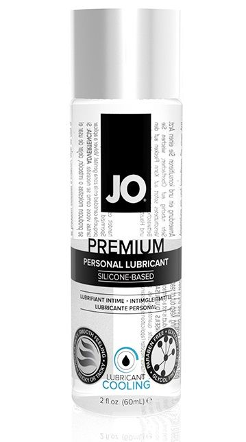 Охлаждающий лубрикант на силиконовой основе JO Personal Premium Lubricant Cooling - 60 мл. - System JO - купить с доставкой в Калининграде