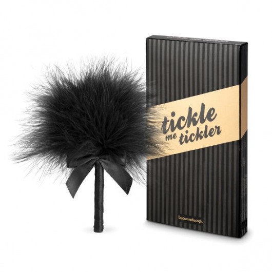 Пуховка для эротических игр Tickle Me Tickler - Bijoux Indiscrets - купить с доставкой в Калининграде