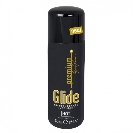 Интимный гель на силиконовой основе Premium Glide - 50 мл. - HOT - купить с доставкой в Калининграде