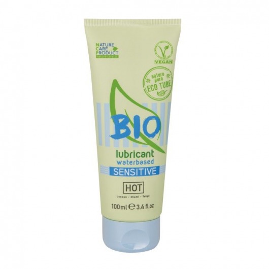 Органический лубрикант для чувствительной кожи Bio Sensitive - 100 мл. - HOT - купить с доставкой в Калининграде