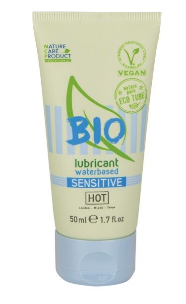 Органический лубрикант для чувствительной кожи Bio Sensitive - 50 мл. - HOT - купить с доставкой в Калининграде