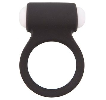 Чёрное эрекционное виброкольцо LIT-UP SILICONE STIMU RING 3 BLACK - Dream Toys - в Калининграде купить с доставкой