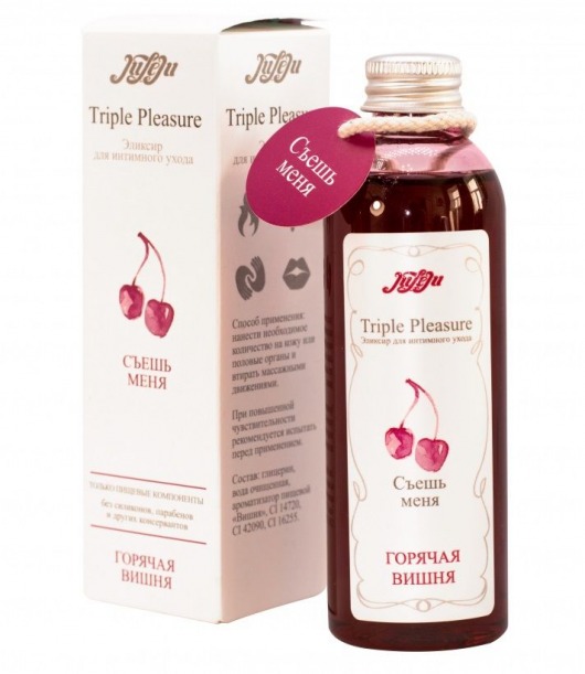 Эликсир Triple Pleasure  Горячая вишня  - 130 гр. - JULEJU - купить с доставкой в Калининграде