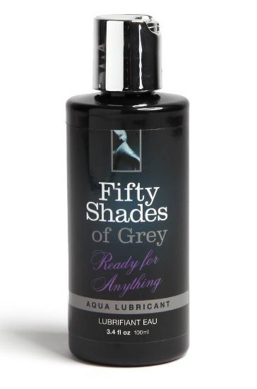 Лубрикант на водной основе Ready for Anything Aqua Lubricant - 100 мл. - Fifty Shades of Grey - купить с доставкой в Калининграде