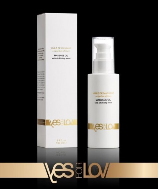 Массажное масло TITILLATING MASSAGE OIL - 100 мл. - YESforLOV - купить с доставкой в Калининграде
