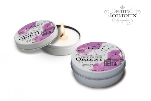 Массажная свеча Petits Joujoux Orient с ароматом граната и белого перца - 33 гр. - MyStim - купить с доставкой в Калининграде