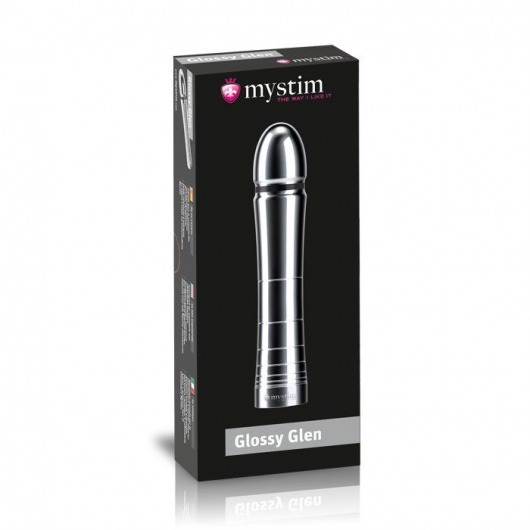 Фаллоимитатор для электростимуляции Glossy Glen Dildo - 14 см. - MyStim - купить с доставкой в Калининграде