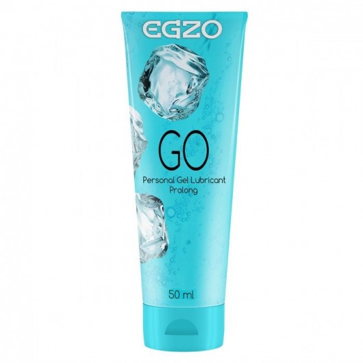 Пролонгирующий лубрикант на водной основе Egzo Go - 50 мл. - EGZO - купить с доставкой в Калининграде