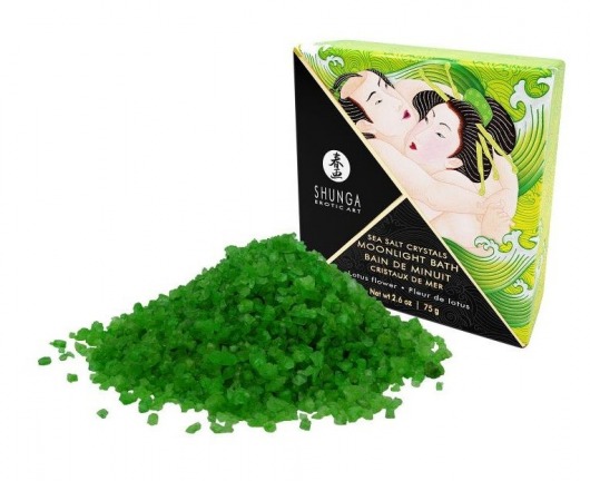 Соль для ванны Bath Salts Lotus Flower с ароматом цветков лотоса - 75 гр. -  - Магазин феромонов в Калининграде