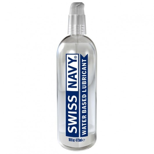 Лубрикант Swiss Navy Water Based Lube на водной основе - 473 мл. - Swiss navy - купить с доставкой в Калининграде