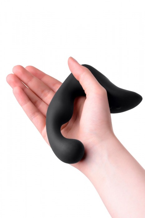 Чёрный изогнутый вибростимулятор простаты Erotist - Erotist Adult Toys - в Калининграде купить с доставкой