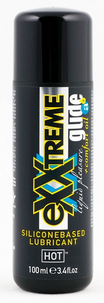 Анальная смазка на силиконовой основе Exxtreme Glide - 100 мл. - HOT - купить с доставкой в Калининграде
