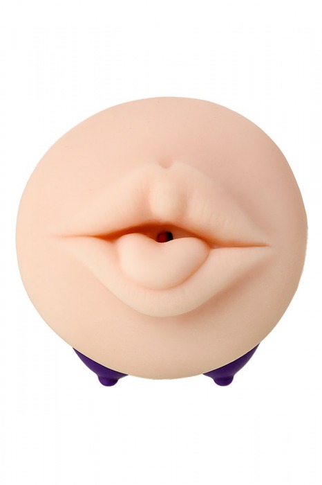 Двухсторонний мастурбатор JOS YARA в фиолетовой колбе - JOS - в Калининграде купить с доставкой