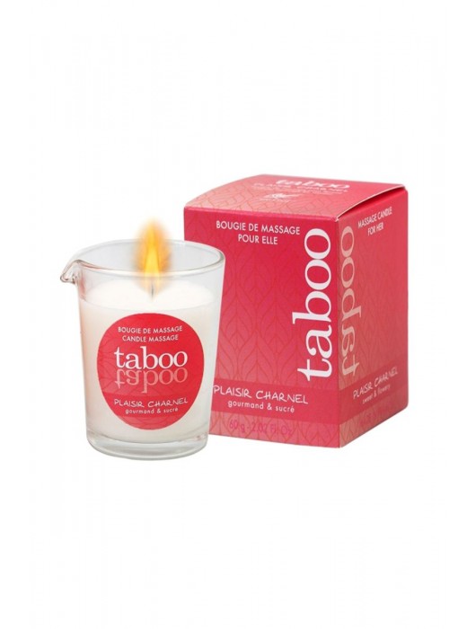 Массажное аромамасло с афродизиаками для женщин RUF Taboo Plaisir charnel - 60 гр. - RUF - купить с доставкой в Калининграде