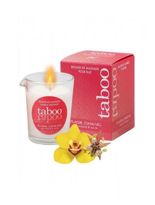 Массажное аромамасло с афродизиаками для женщин RUF Taboo Plaisir charnel - 60 гр. - RUF - купить с доставкой в Калининграде