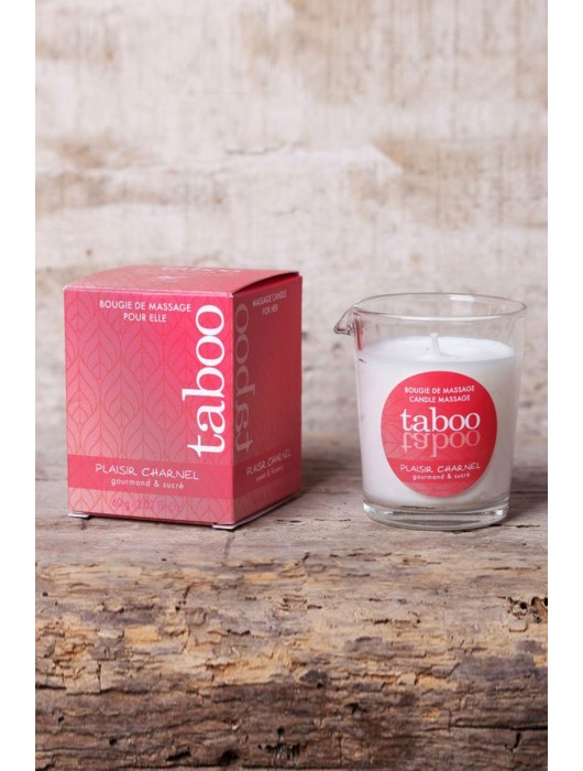 Массажное аромамасло с афродизиаками для женщин RUF Taboo Plaisir charnel - 60 гр. - RUF - купить с доставкой в Калининграде