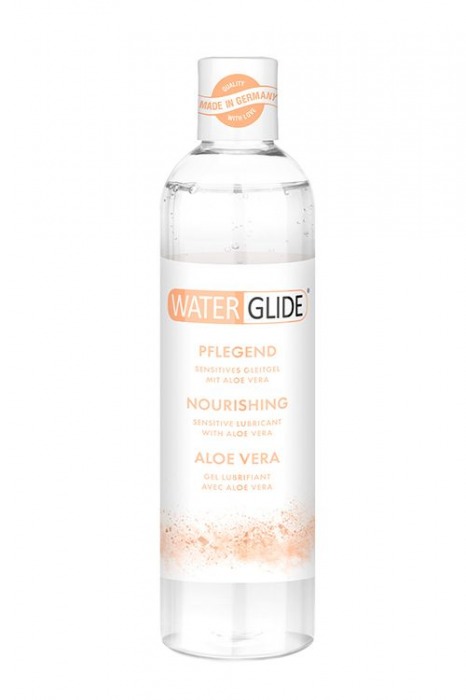 Лубрикант на водной основе с алоэ вера NOURISHING - 300 мл. - Waterglide - купить с доставкой в Калининграде