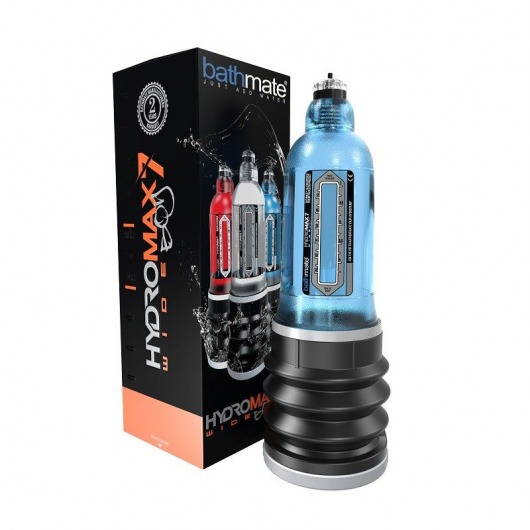 Синяя гидропомпа HydroMAX7 Wide Boy - Bathmate - в Калининграде купить с доставкой