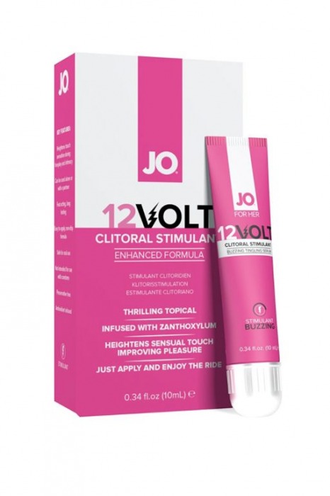 Возбуждающая сыворотка мощного действия JO Volt 12V - 10 мл. - System JO - купить с доставкой в Калининграде