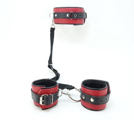 Кожаный БДСМ-набор - БДСМ Арсенал - купить с доставкой в Калининграде