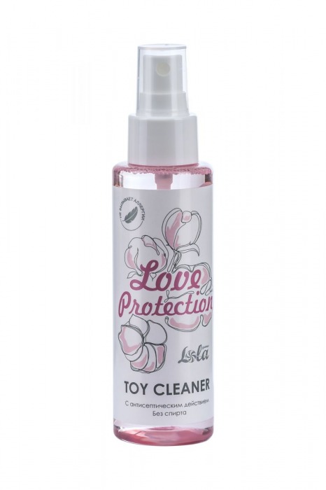 Гигиенический антисептический лосьон Toy cleaner - 110 мл. - Lola Games - купить с доставкой в Калининграде